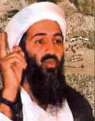 osama bin laden killed by us. Photograph of Osama bin Laden.